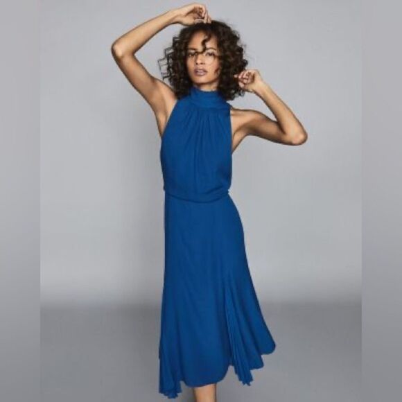 Reiss Jemma Halter Neck Dress - Picture 3 of 10